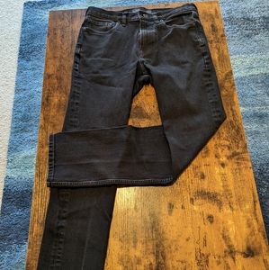 Everlane Uniform Straight 29 x 32 black jeans